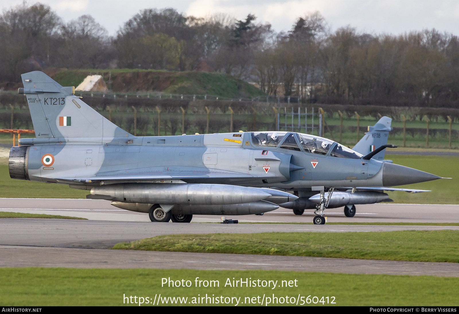 Aircraft Photo of KT213 | Dassault Mirage 2000TI | India - Air Force | AirHistory.net #560412