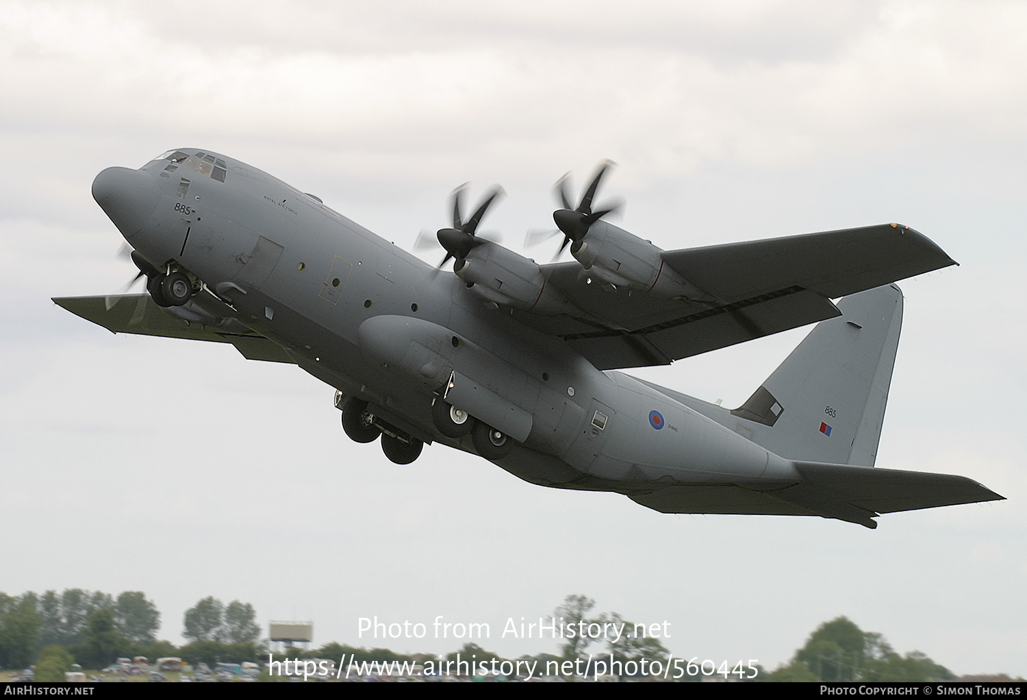 Aircraft Photo of ZH885 | Lockheed Martin C-130J Hercules C5 | UK - Air Force | AirHistory.net #560445