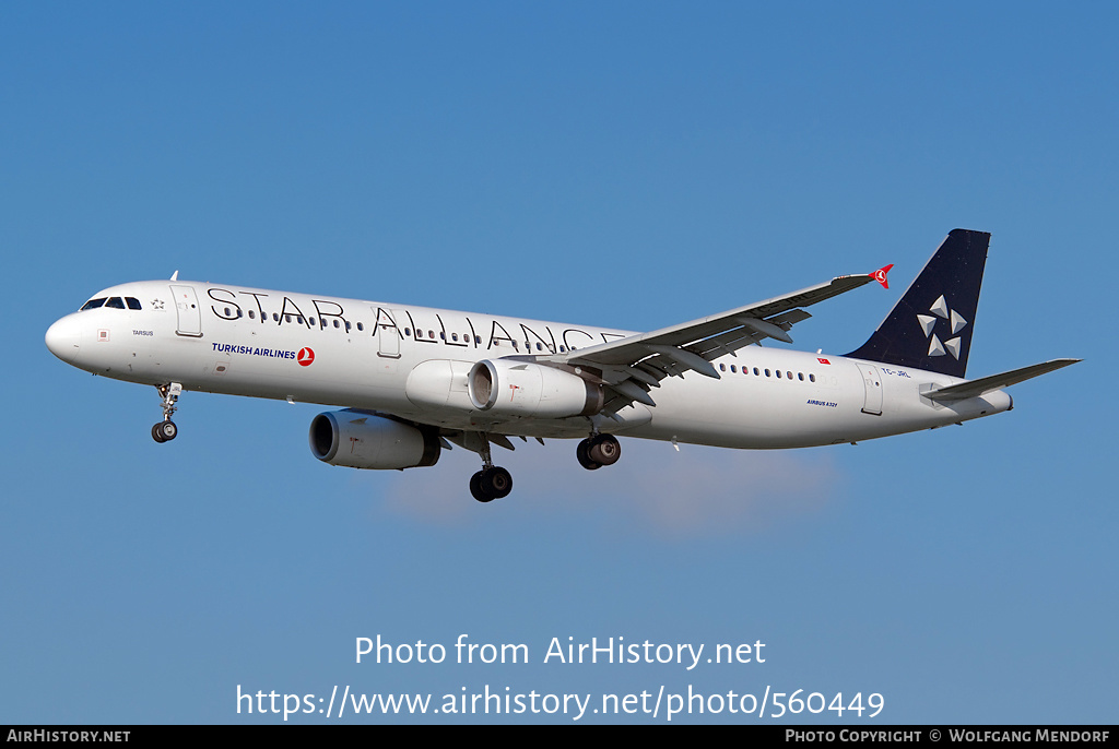 Aircraft Photo of TC-JRL | Airbus A320-231 | Turkish Airlines | AirHistory.net #560449