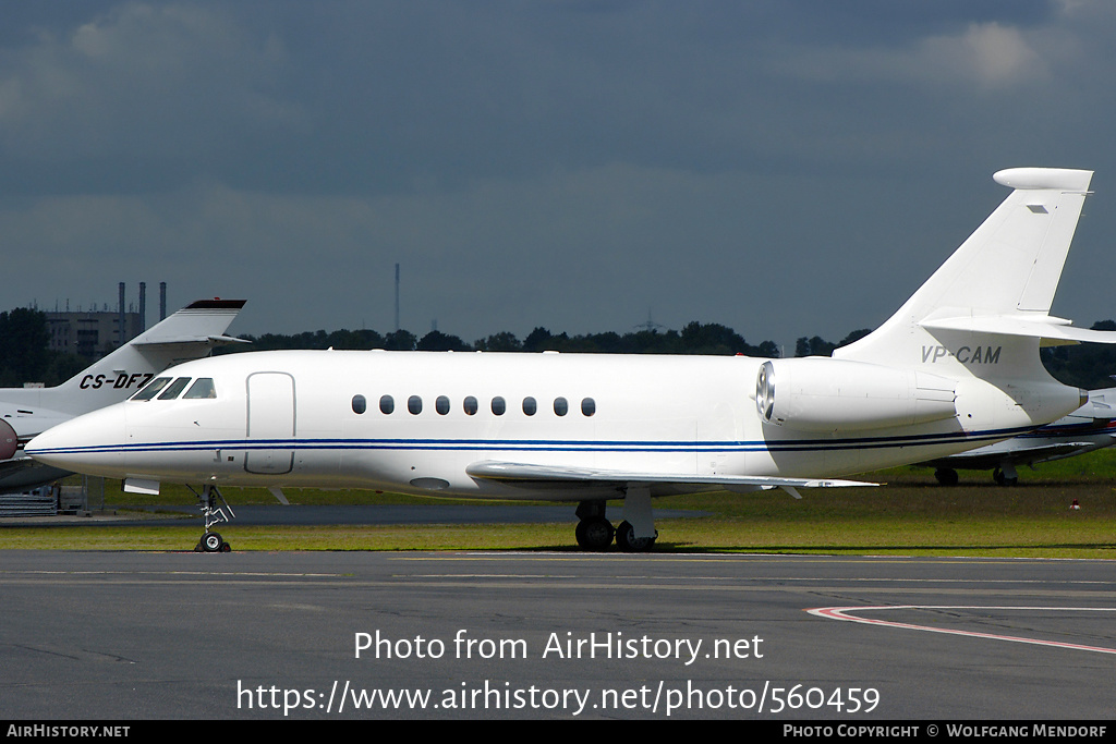 Aircraft Photo of VP-CAM | Dassault Falcon 2000EX EASy | AirHistory.net #560459