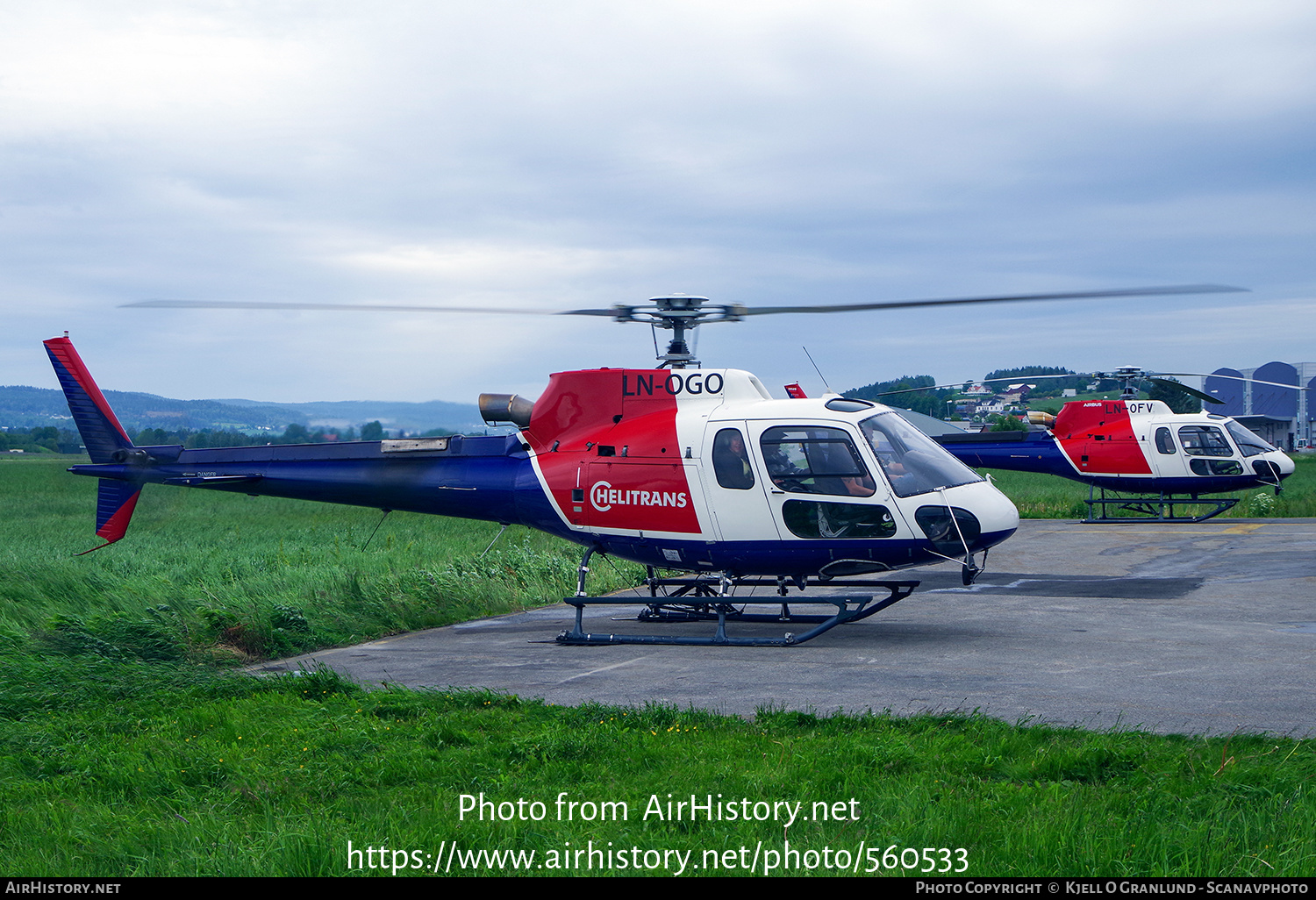 Aircraft Photo of LN-OGO | Aerospatiale AS-350B-3 Ecureuil | Helitrans | AirHistory.net #560533