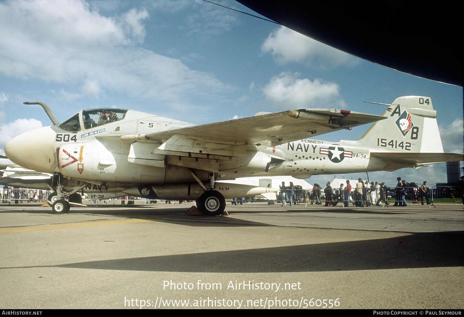 Aircraft Photo of 154142 | Grumman A-6E Intruder (G-128) | USA - Navy | AirHistory.net #560556