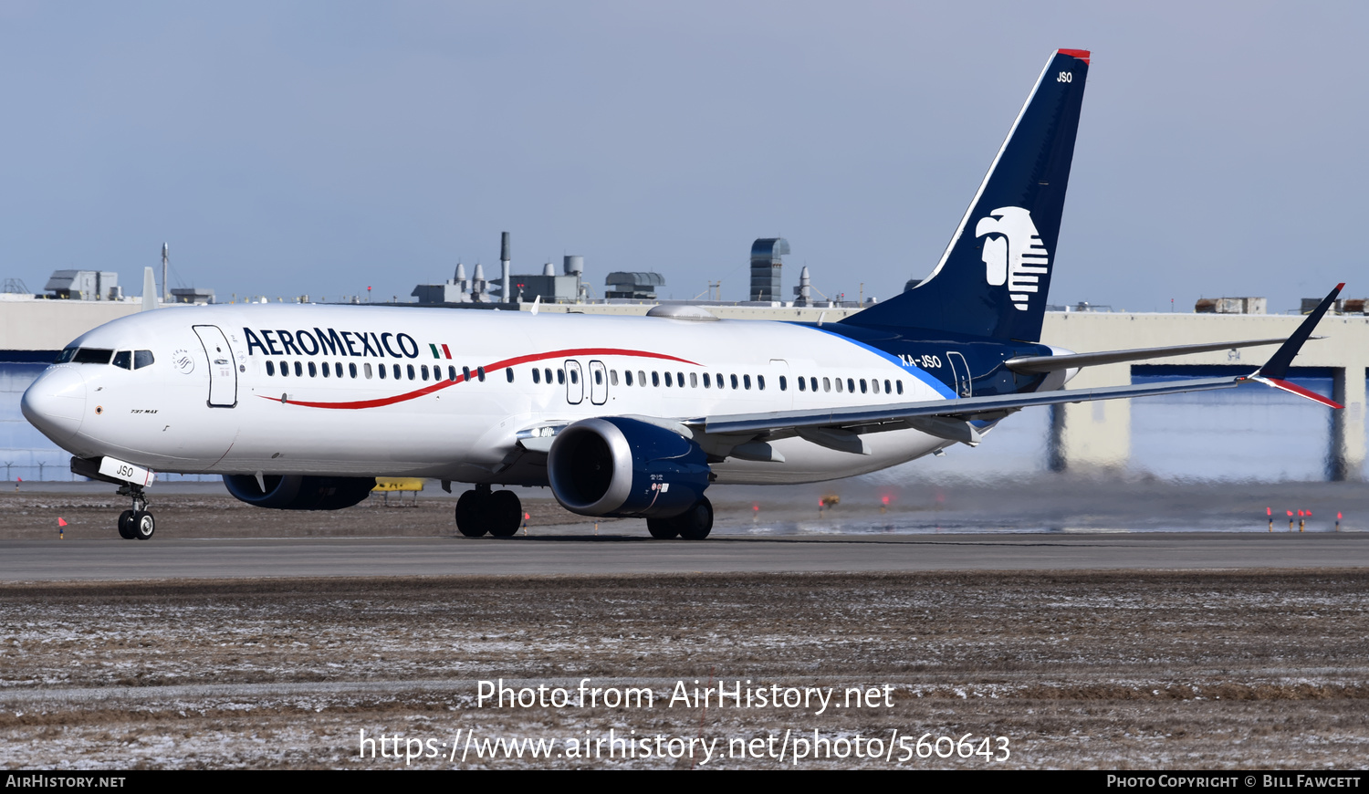 Aircraft Photo of XA-JSO | Boeing 737-9 Max 9 | AeroMéxico | AirHistory.net #560643