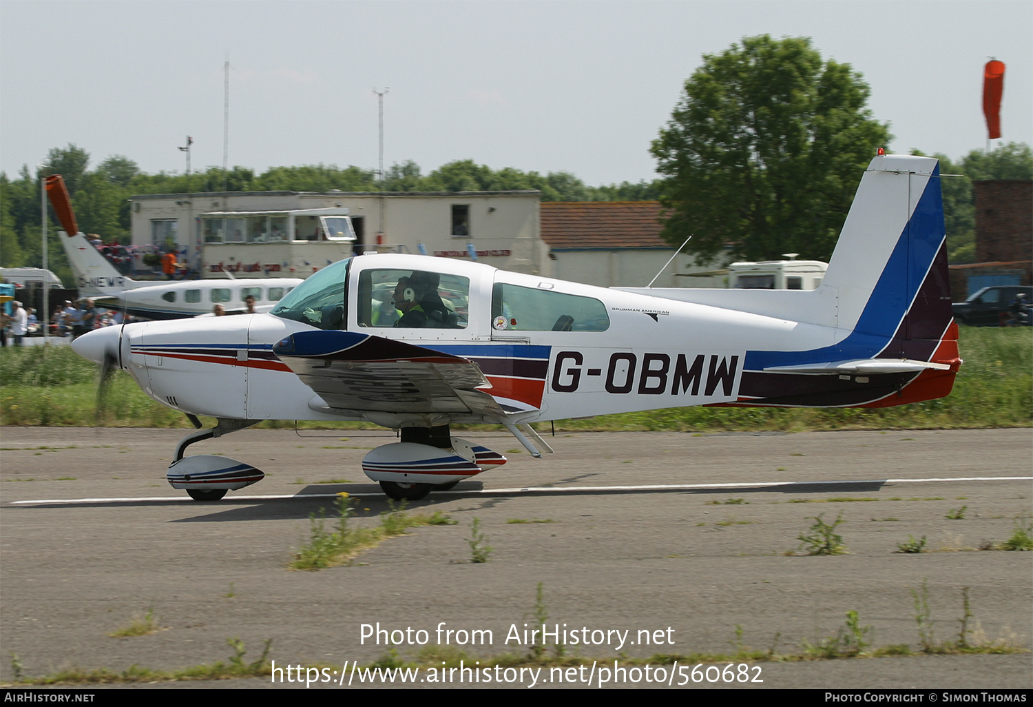 Aircraft Photo of G-OBMW | Grumman American AA-5 Traveler | AirHistory.net #560682