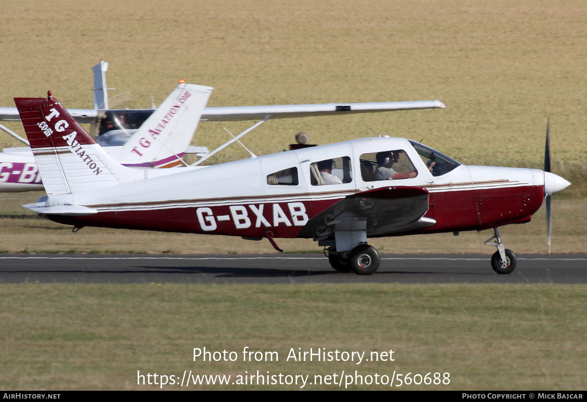 Aircraft Photo of G-BXAB | Piper PA-28-161 Warrior II | TG Aviation | AirHistory.net #560688