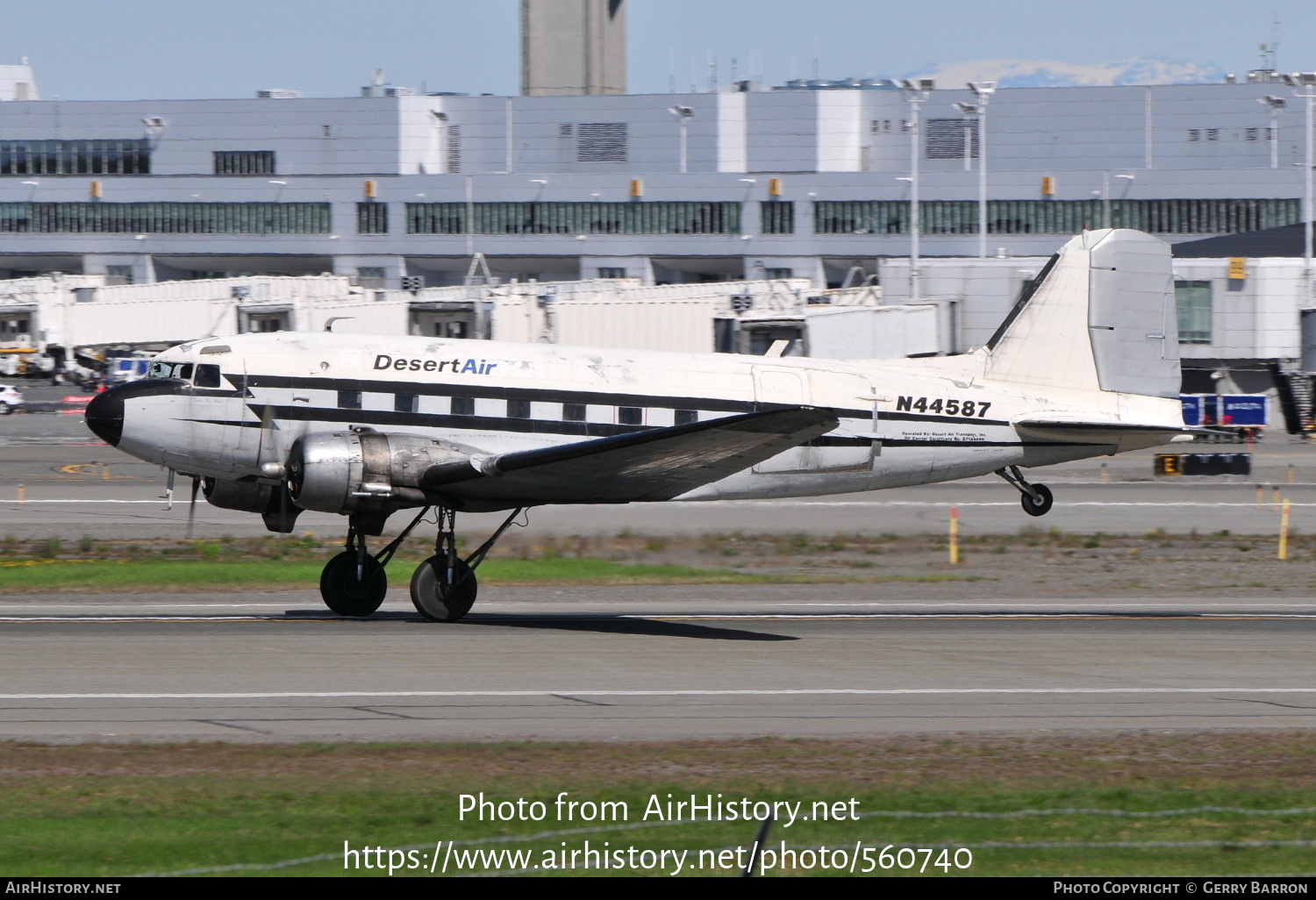 Aircraft Photo of N44587 | Douglas C-47A Skytrain | Desert Air | AirHistory.net #560740