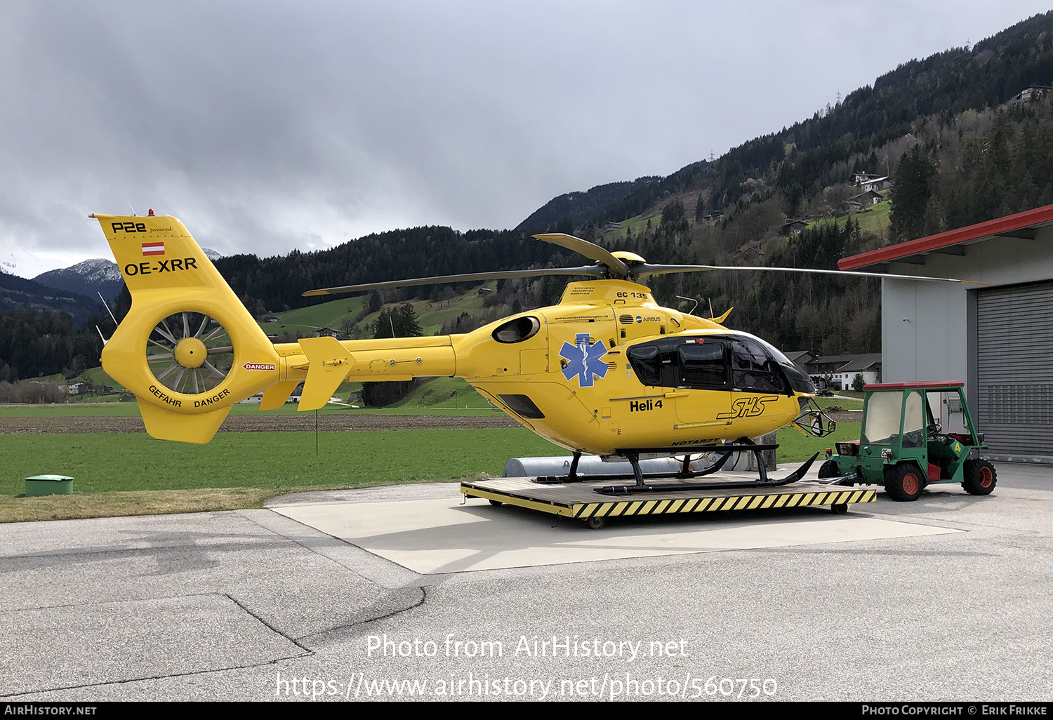 Aircraft Photo of OE-XRR | Eurocopter EC-135P-2e | SHS - Schider Helicopter Service | AirHistory.net #560750