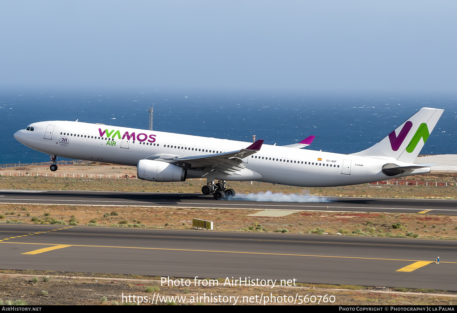 Aircraft Photo of EC-NOF | Airbus A330-343E | Wamos Air | AirHistory.net #560760