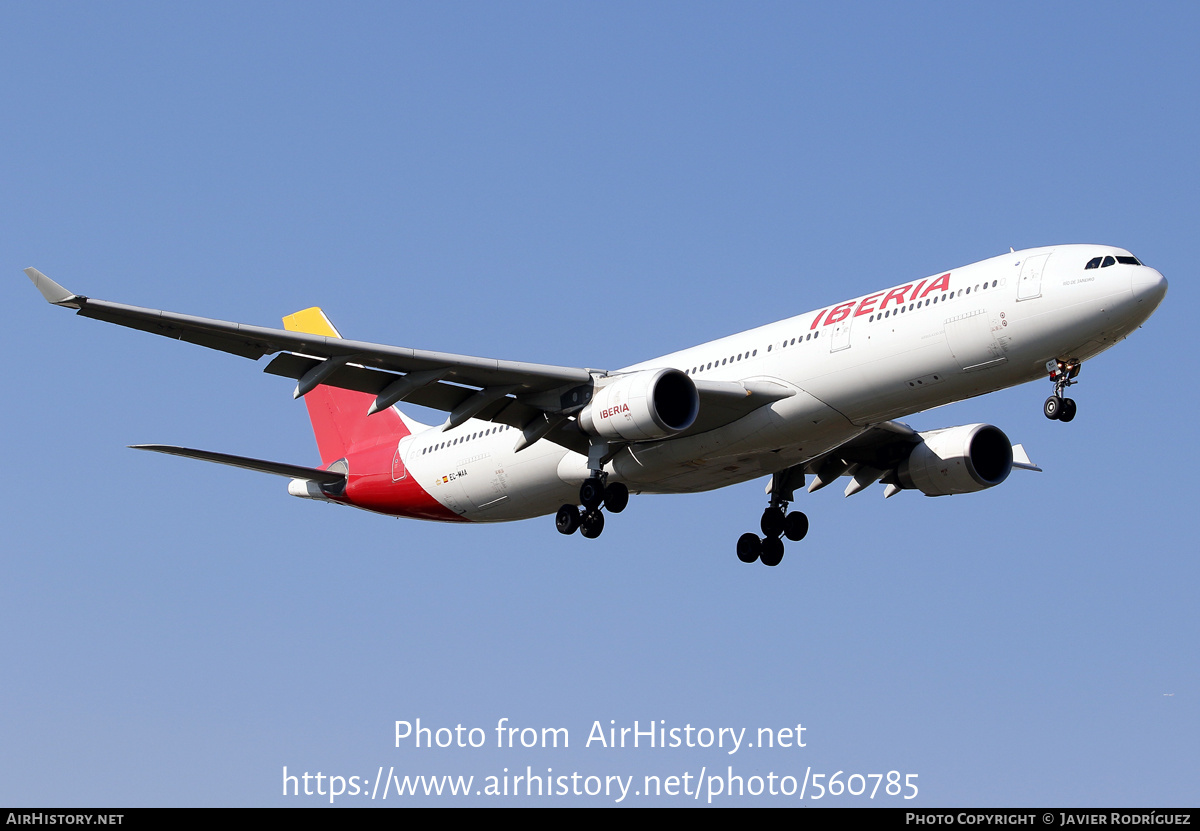 Aircraft Photo of EC-MAA | Airbus A330-302 | Iberia | AirHistory.net #560785