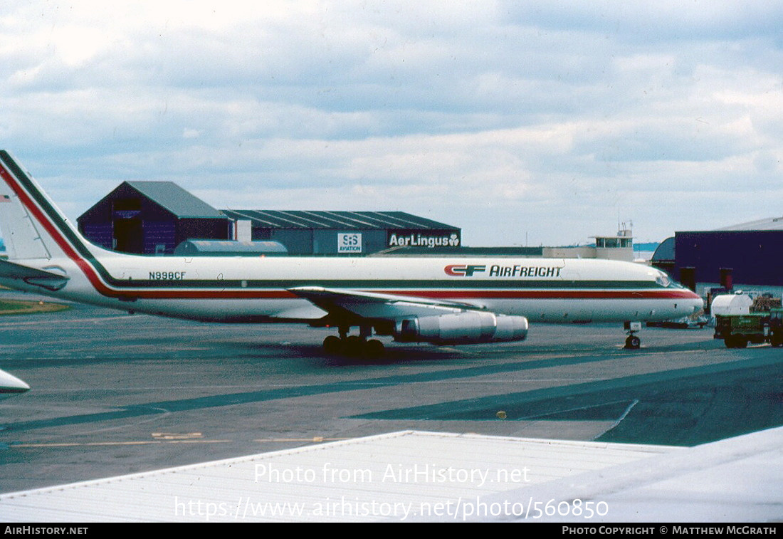 Aircraft Photo of N998CF | McDonnell Douglas DC-8-62(F) | CF AirFreight | AirHistory.net #560850