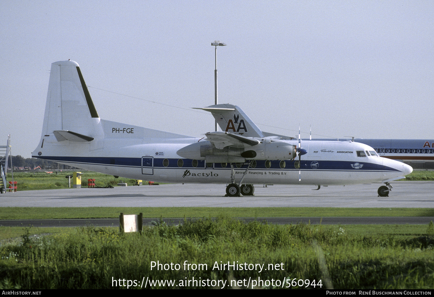 Aircraft Photo of PH-FGE | Fokker F27-200 Friendship | F-27 Friendship Association | AirHistory.net #560944