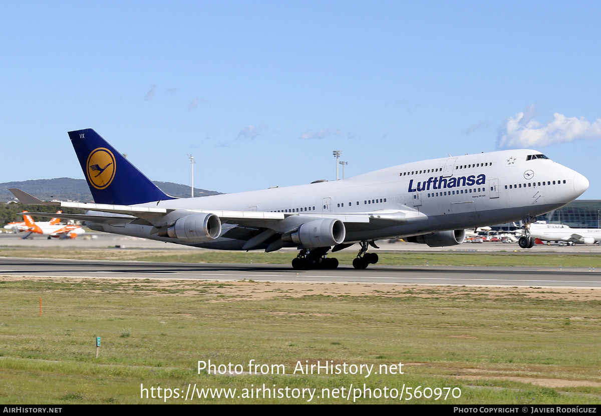 Aircraft Photo of D-ABVX | Boeing 747-430 | Lufthansa | AirHistory.net #560970