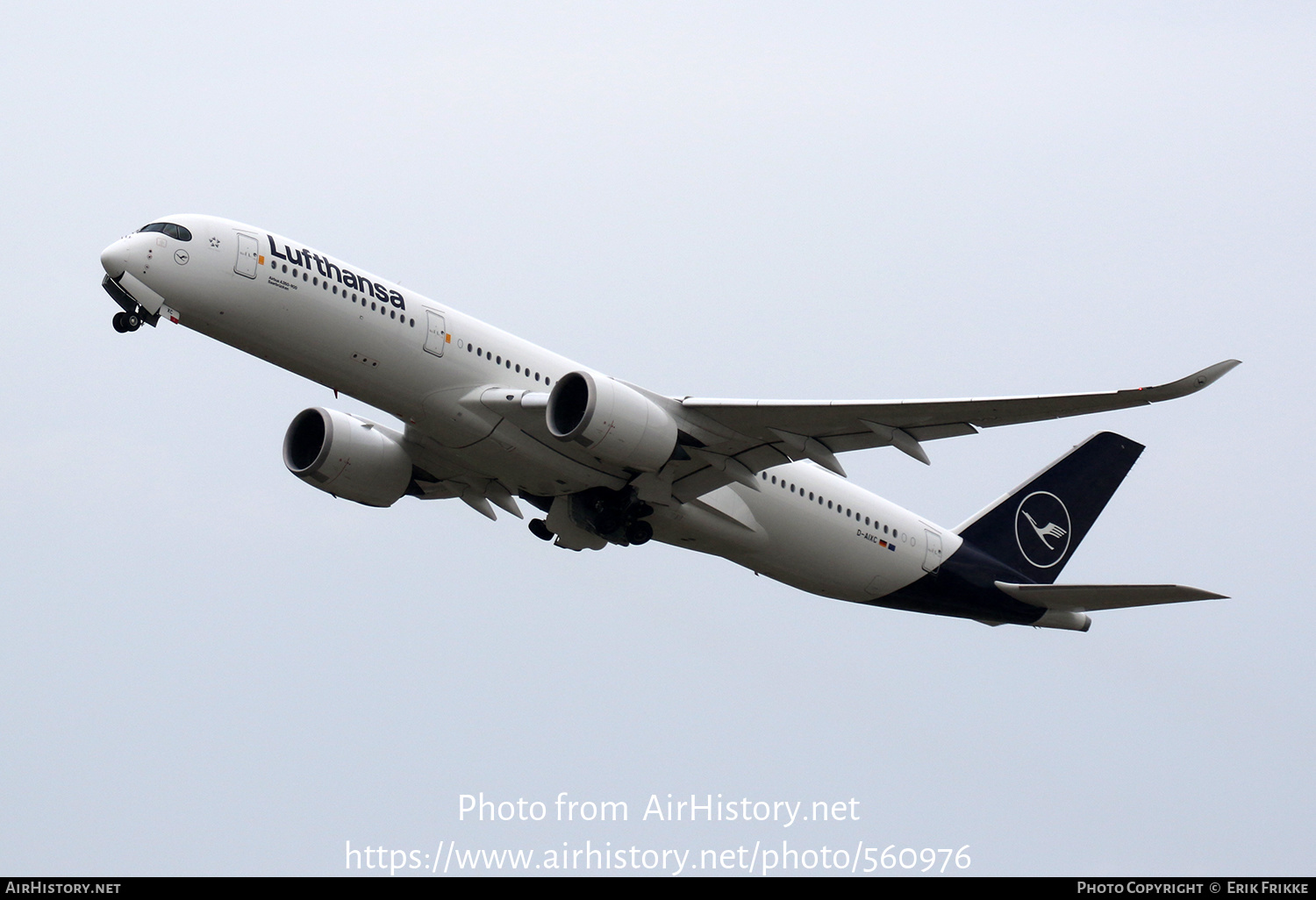 Aircraft Photo of D-AIXC | Airbus A350-941 | Lufthansa | AirHistory.net #560976