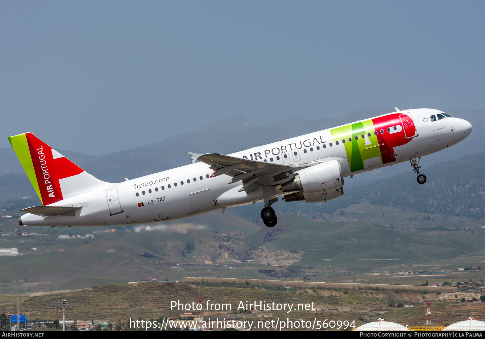 Aircraft Photo of CS-TNX | Airbus A320-214 | TAP Air Portugal | AirHistory.net #560994