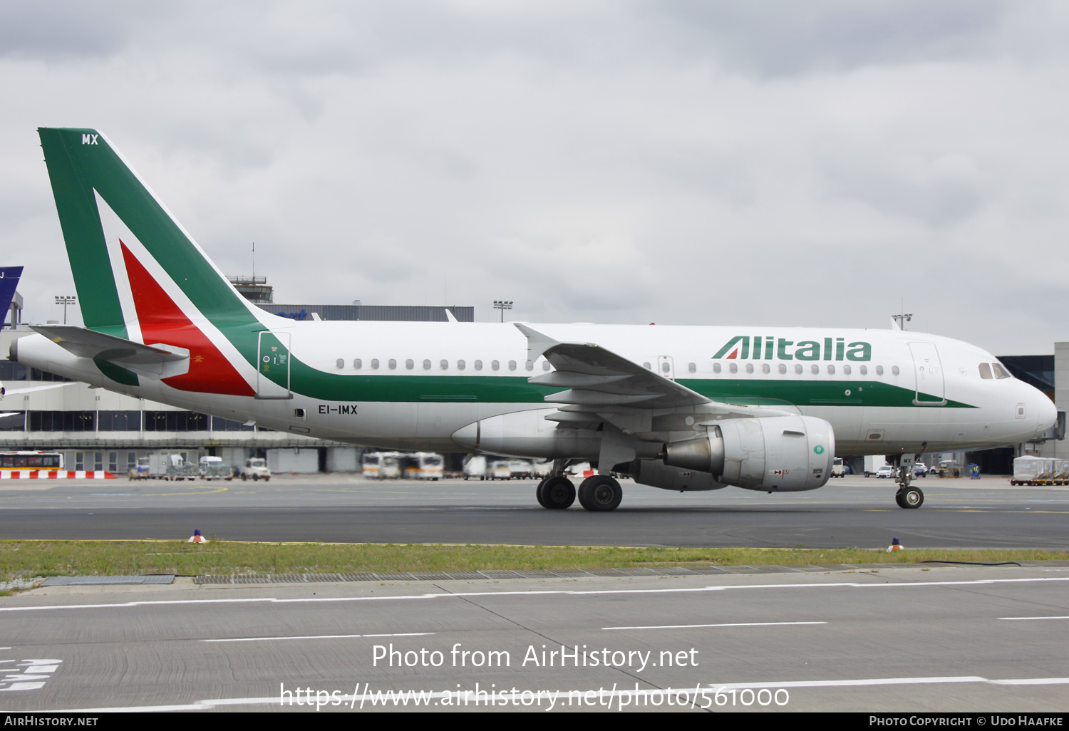 Aircraft Photo of EI-IMX | Airbus A319-111 | Alitalia | AirHistory.net #561000