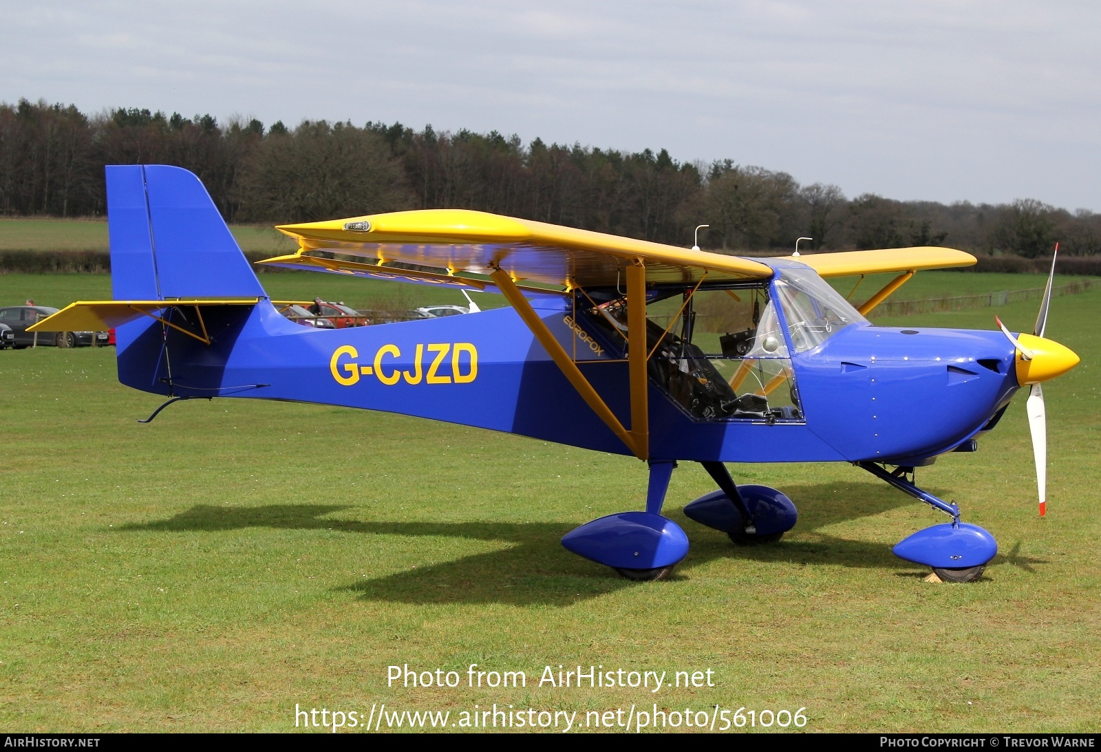 Aircraft Photo of G-CJZD | Aeropro Eurofox 912(S) | AirHistory.net #561006