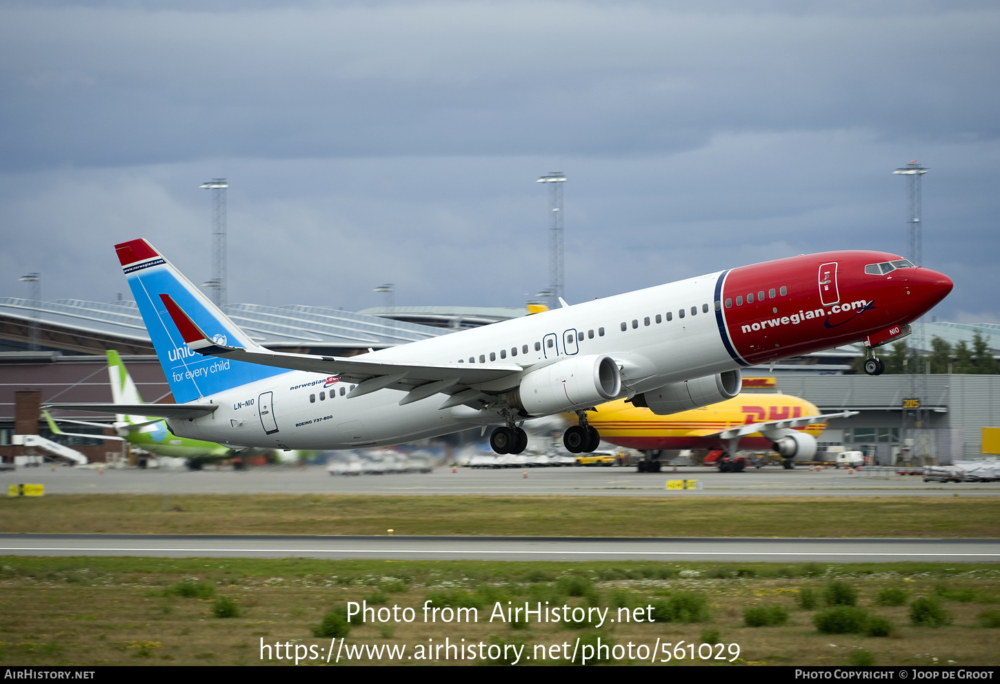 Aircraft Photo of LN-NIO | Boeing 737-81M | Norwegian | AirHistory.net #561029