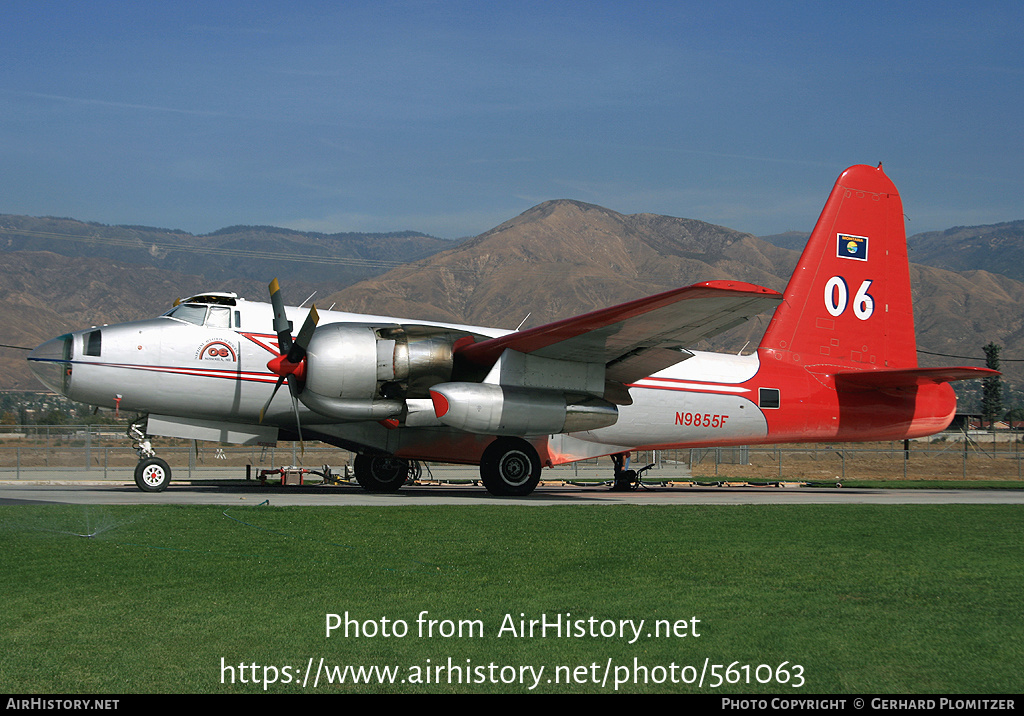 Aircraft Photo of N9855F | Lockheed P-2E/AT Neptune | Neptune Aviation Services | AirHistory.net #561063