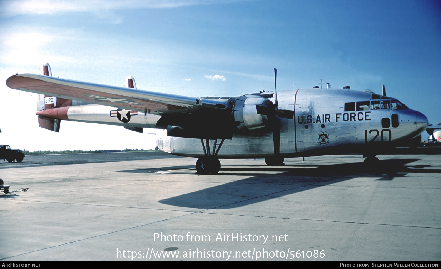 Aircraft Photo of 51-8120 / 18120 | Fairchild C-119G Flying Boxcar | USA - Air Force | AirHistory.net #561086