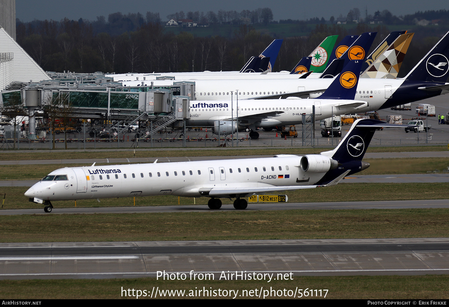 Aircraft Photo of D-ACND | Bombardier CRJ-900LR (CL-600-2D24) | Lufthansa | AirHistory.net #561117