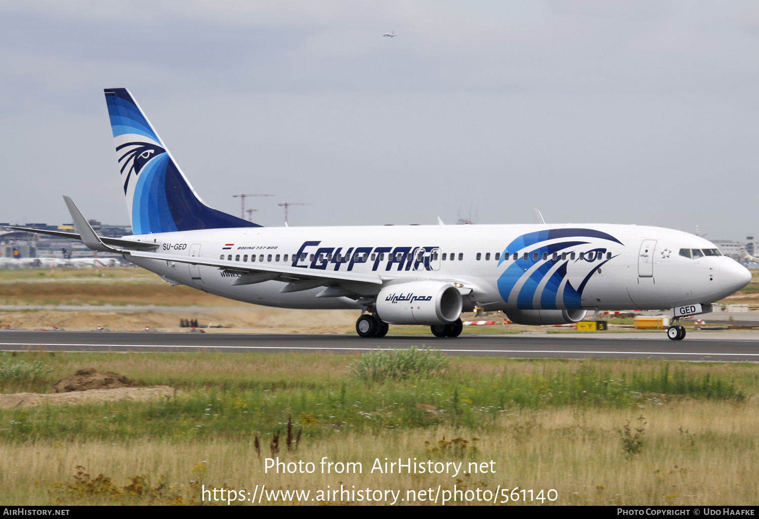 Aircraft Photo of SU-GED | Boeing 737-866 | EgyptAir | AirHistory.net #561140