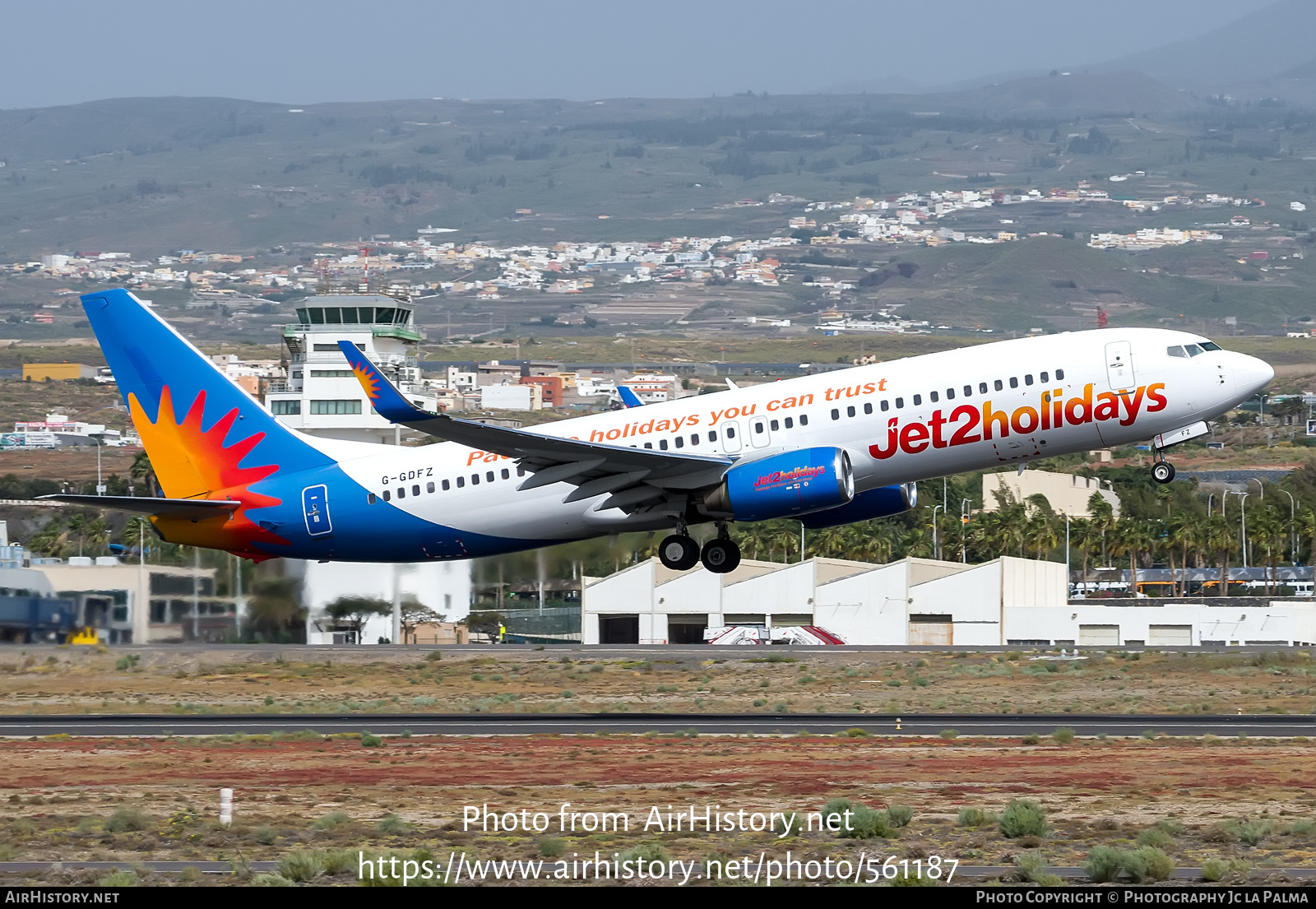 Aircraft Photo of G-GDFZ | Boeing 737-86Q | Jet2 Holidays | AirHistory.net #561187