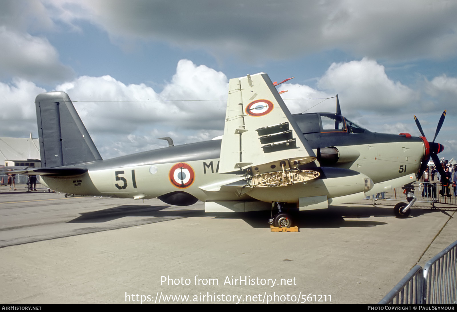 Aircraft Photo of 51 | Bréguet 1050 Alizé | France - Navy | AirHistory.net #561211