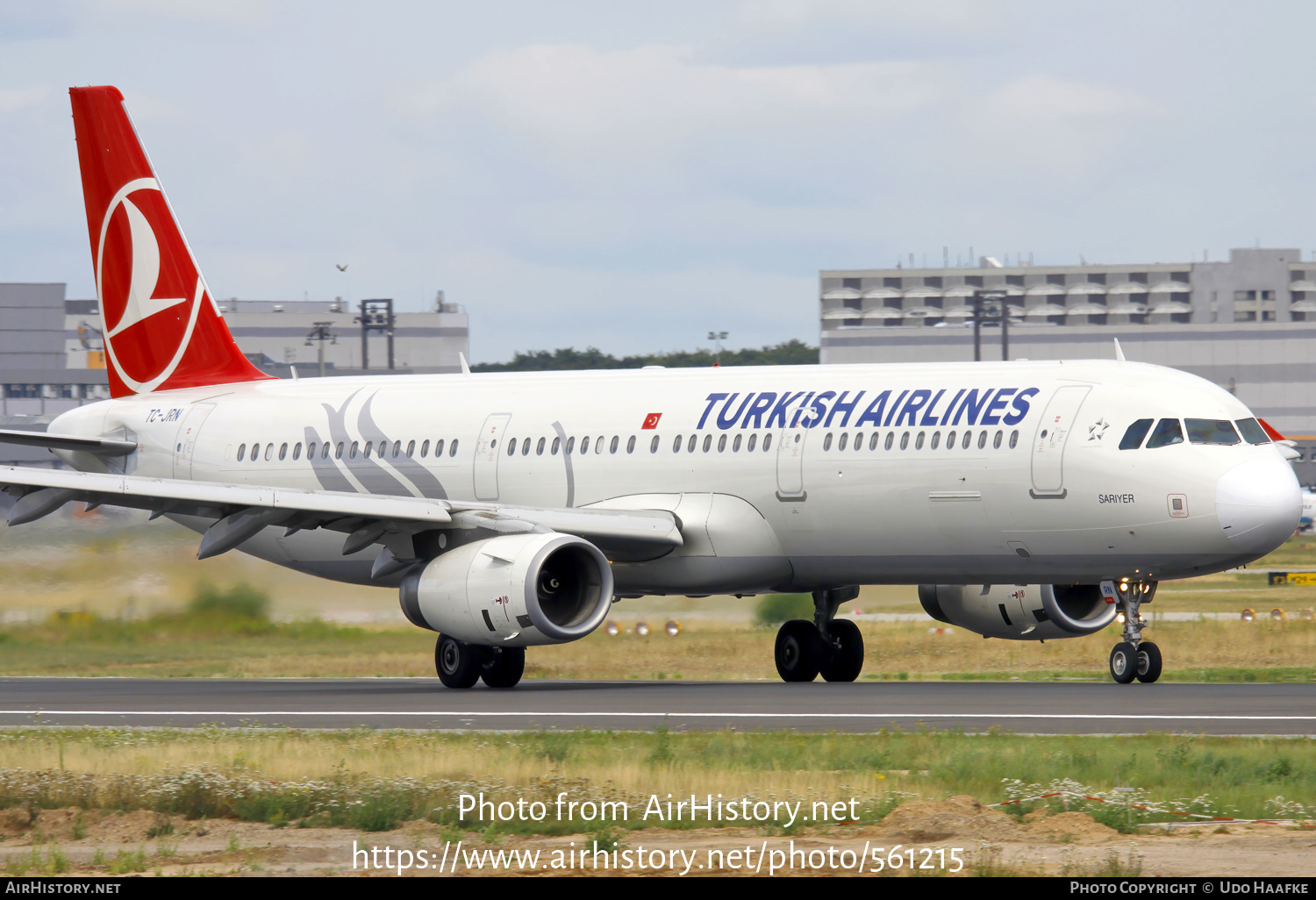 Aircraft Photo of TC-JRN | Airbus A321-231 | Turkish Airlines | AirHistory.net #561215