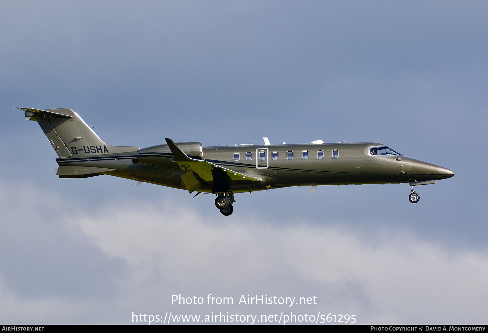 Aircraft Photo of G-USHA | Learjet 75 | AirHistory.net #561295