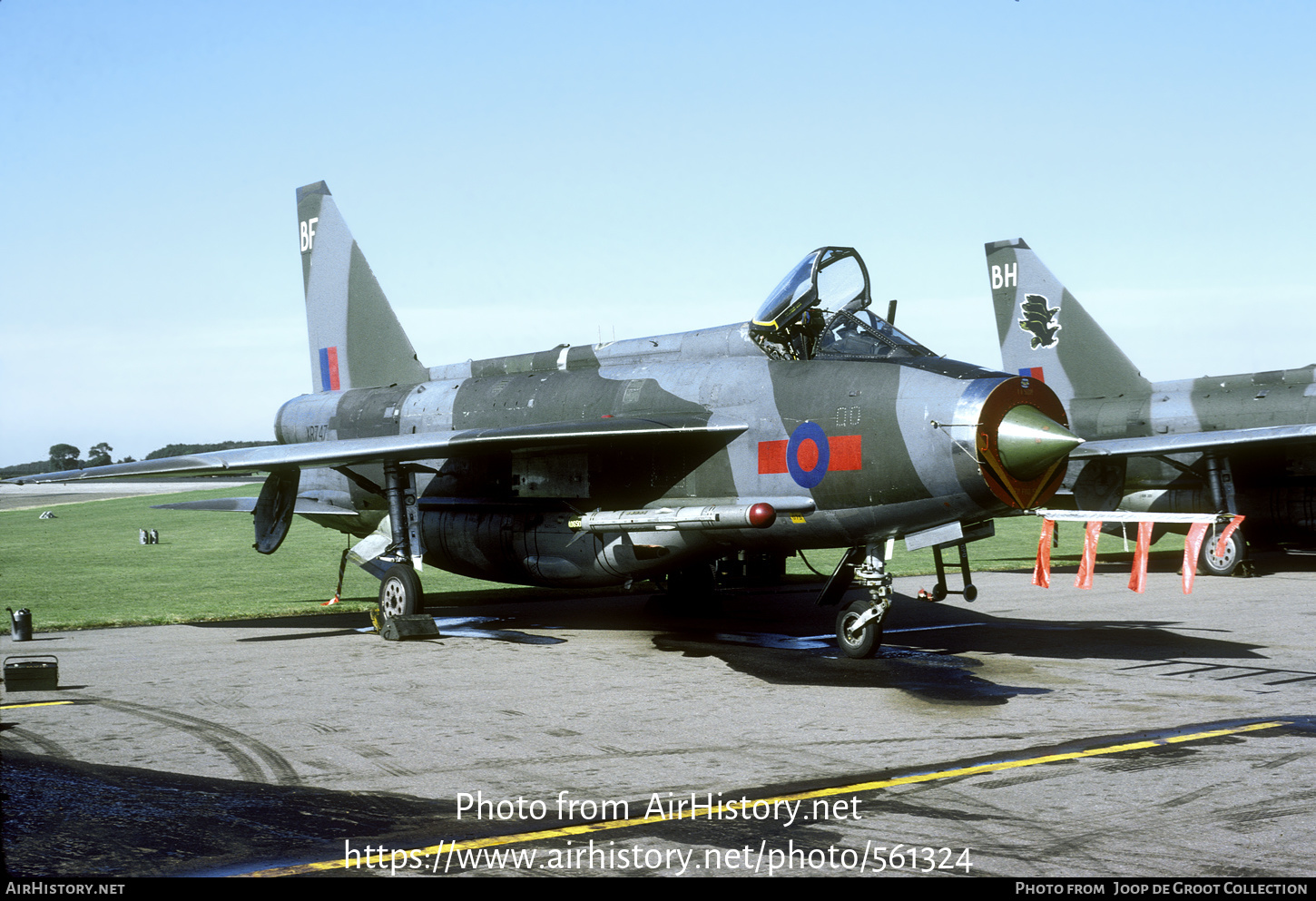 Aircraft Photo of XR747 | English Electric Lightning F6 | UK - Air Force | AirHistory.net #561324