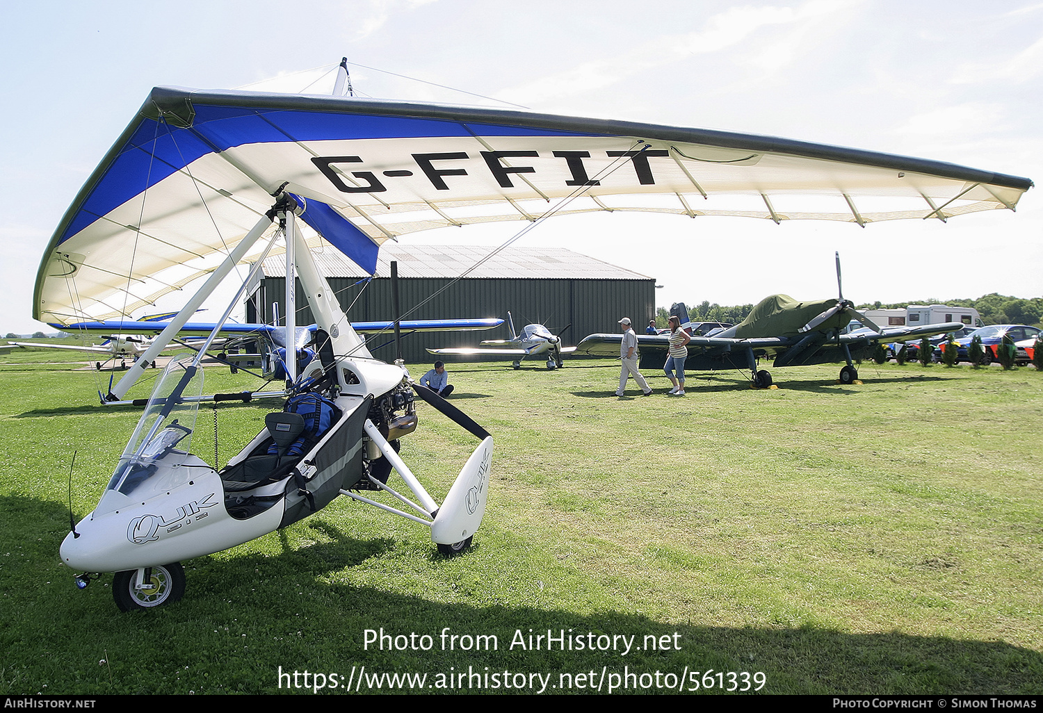 Aircraft Photo of G-FFIT | P&M Aviation Quik GT450 | AirHistory.net #561339