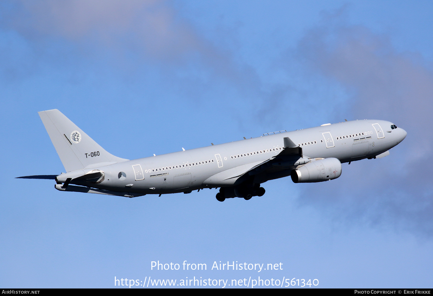 Aircraft Photo of T-060 | Airbus A330-243MRTT | Netherlands - Air Force | AirHistory.net #561340