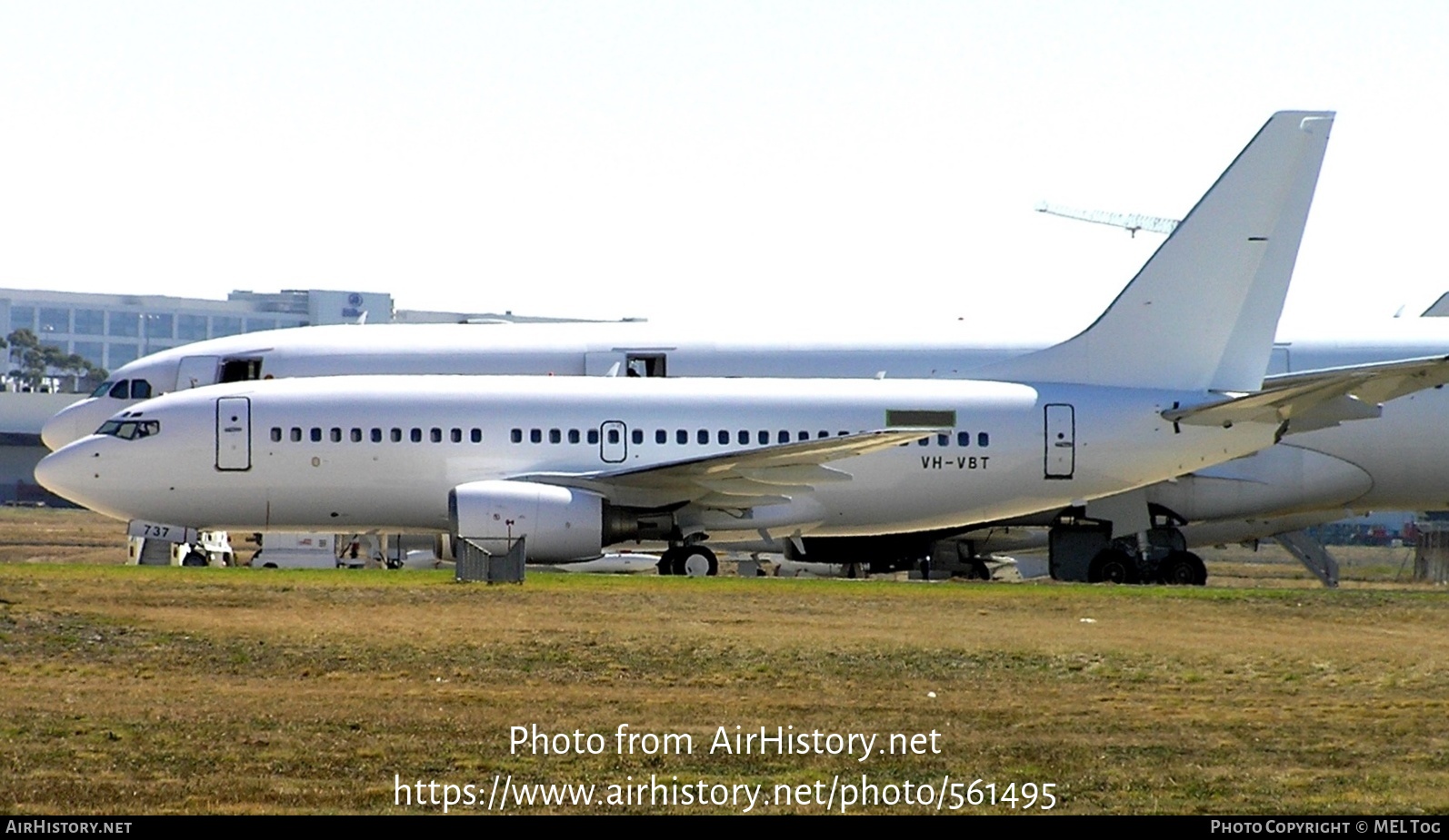 Aircraft Photo of VH-VBT | Boeing 737-7BX | AirHistory.net #561495