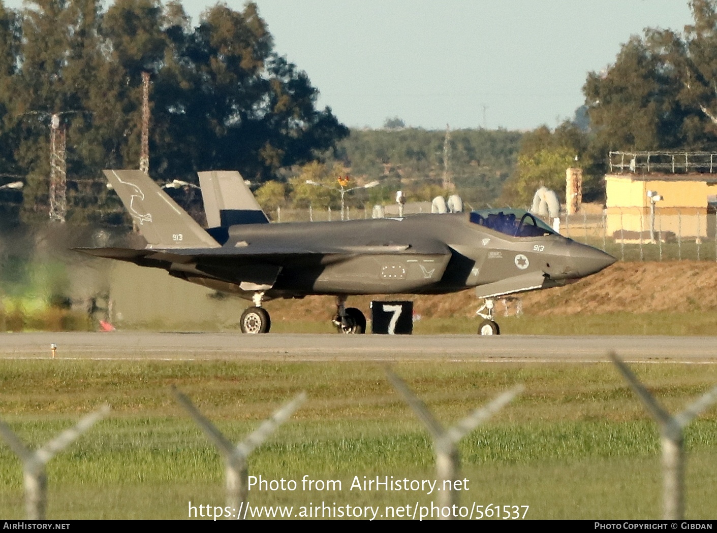 Aircraft Photo of 913 | Lockheed Martin F-35I Adir | Israel - Air Force | AirHistory.net #561537