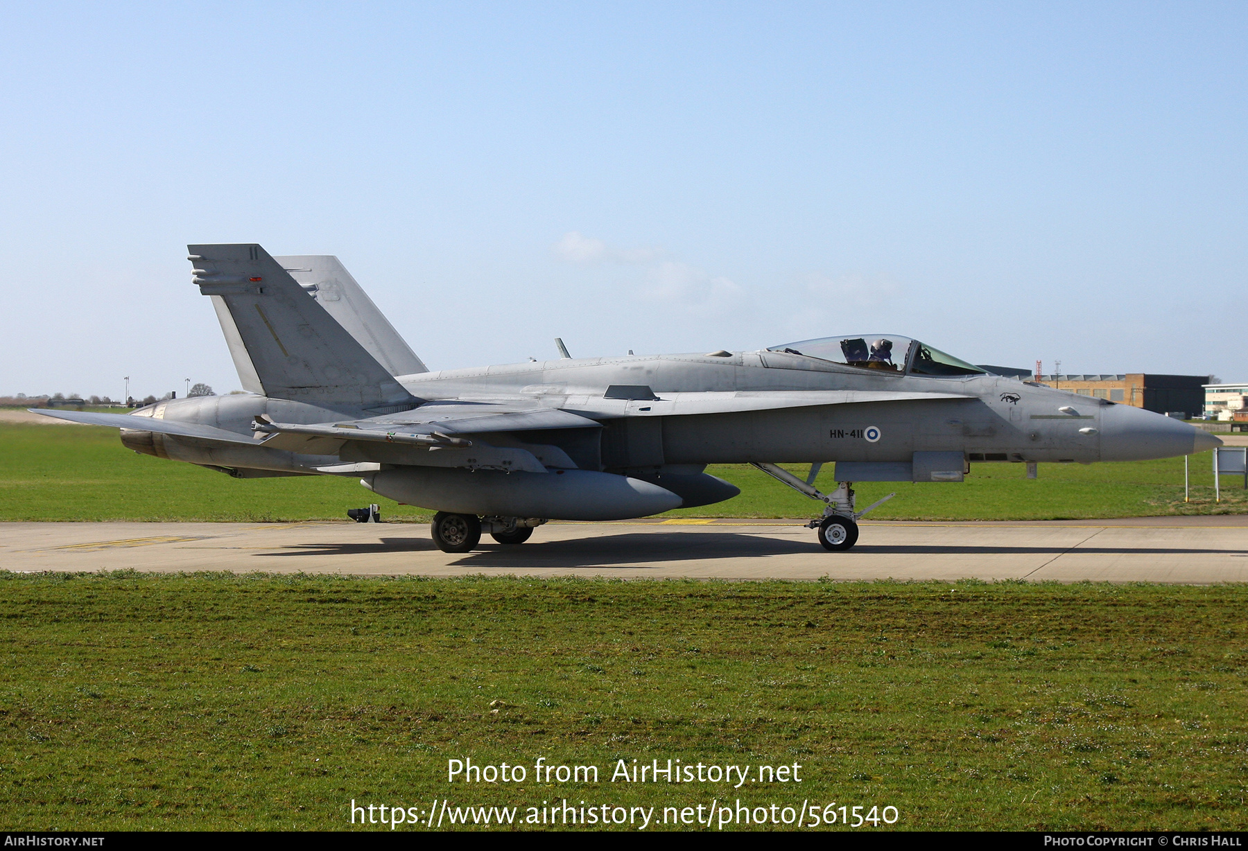 Aircraft Photo of HN-411 | McDonnell Douglas F/A-18C Hornet | Finland - Air Force | AirHistory.net #561540