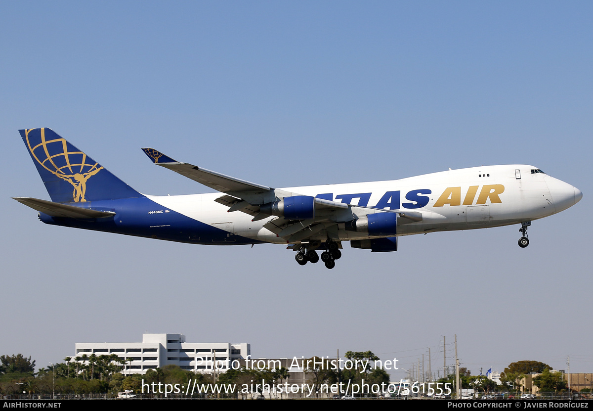 Aircraft Photo of N446MC | Boeing 747-4B5F/ER/SCD | Atlas Air | AirHistory.net #561555