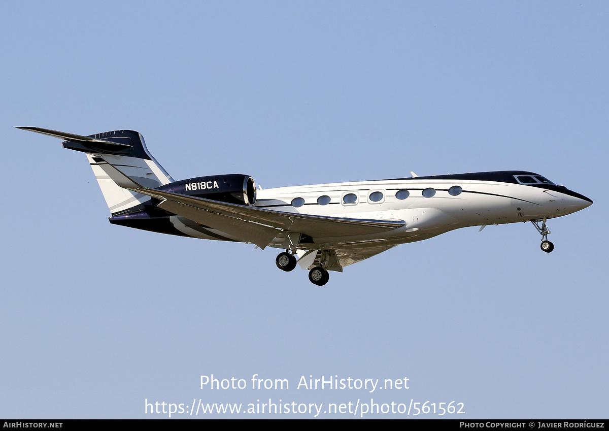 Aircraft Photo of N818CA | Gulfstream Aerospace G500 (G-VII) | AirHistory.net #561562