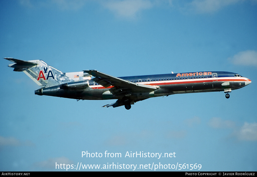 Aircraft Photo of N863AA | Boeing 727-223/Adv | American Airlines | AirHistory.net #561569