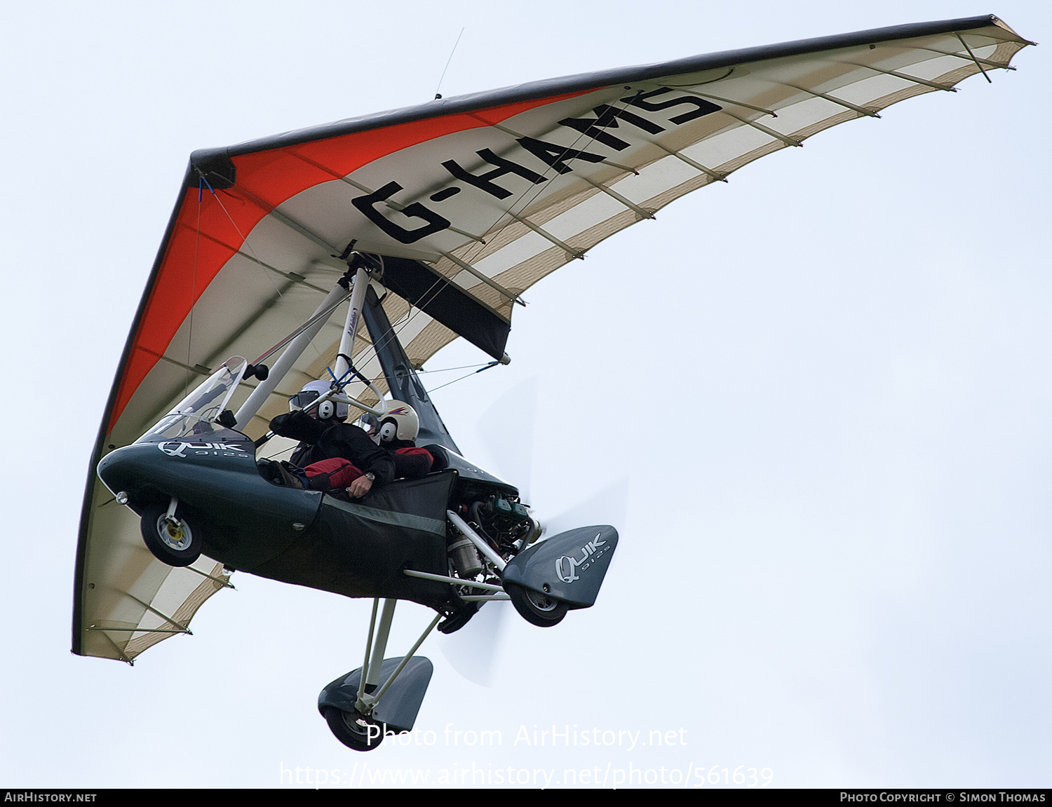 Aircraft Photo of G-HAMS | P&M Aviation Pegasus Quik | AirHistory.net #561639