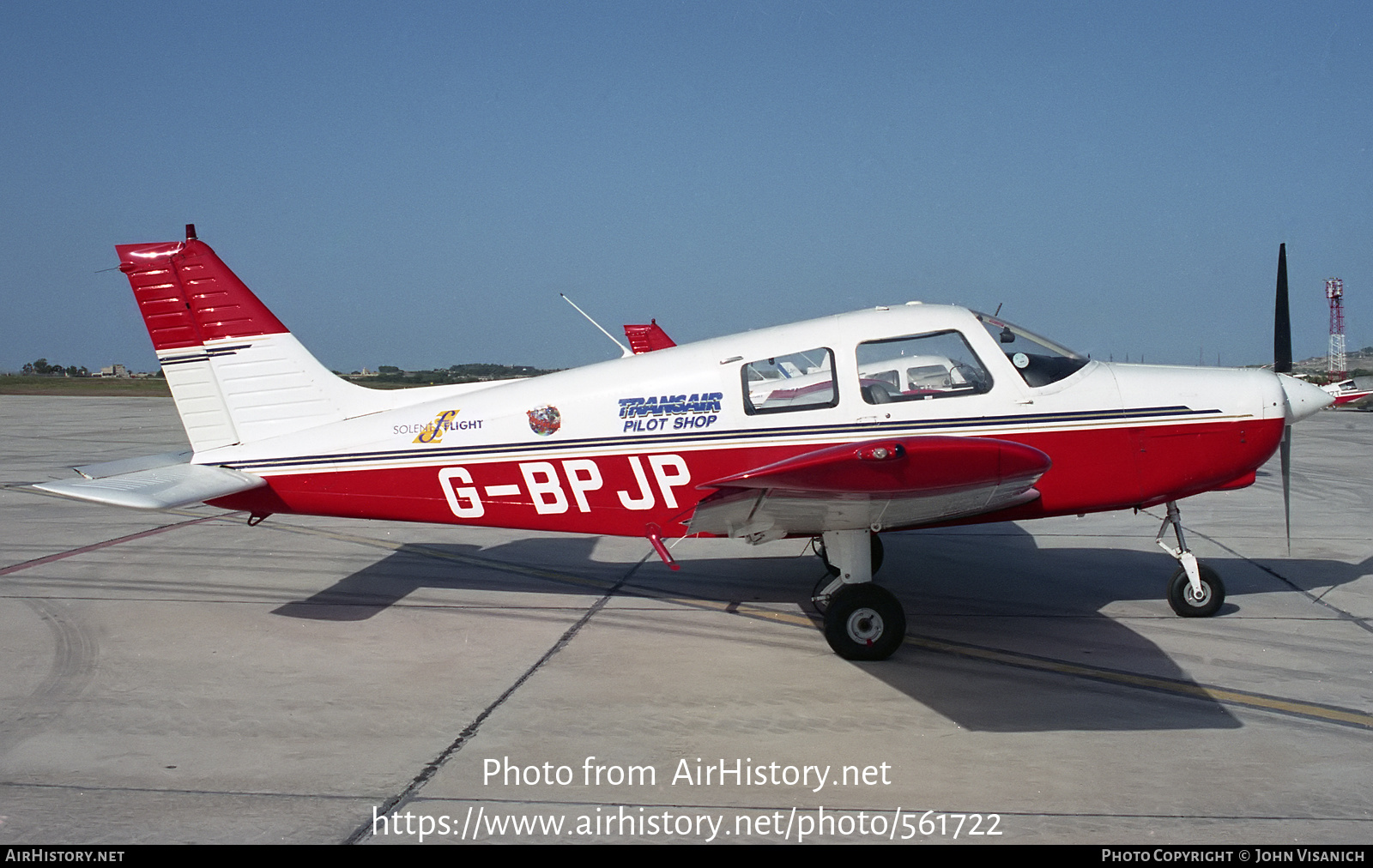 Aircraft Photo of G-BPJP | Piper PA-28-161 Cadet | AirHistory.net #561722