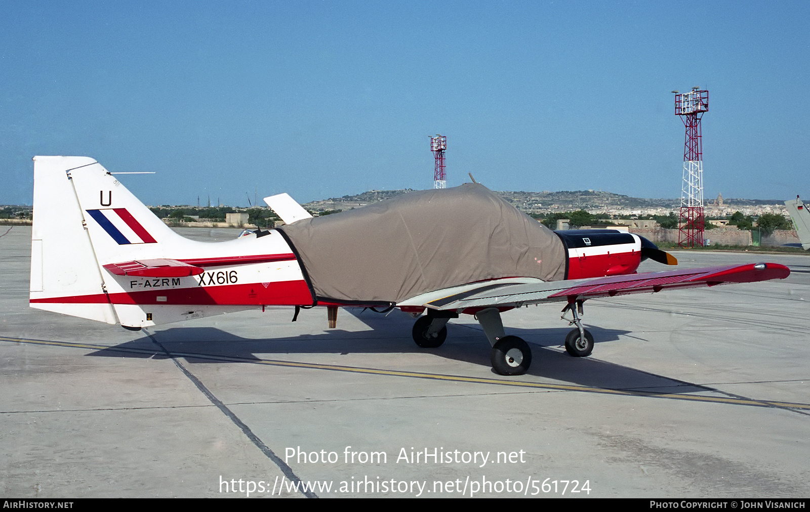 Aircraft Photo of F-AZRM / XX616 | Scottish Aviation Bulldog T1 | UK - Air Force | AirHistory.net #561724