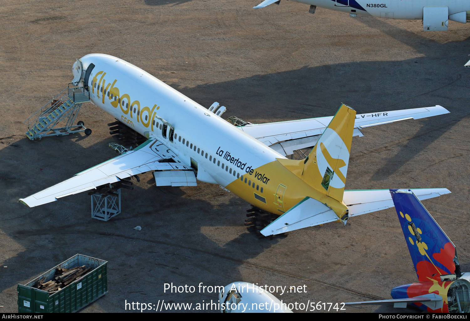 Aircraft Photo of LV-HFR | Boeing 737-86J | FlyBondi | AirHistory.net #561742