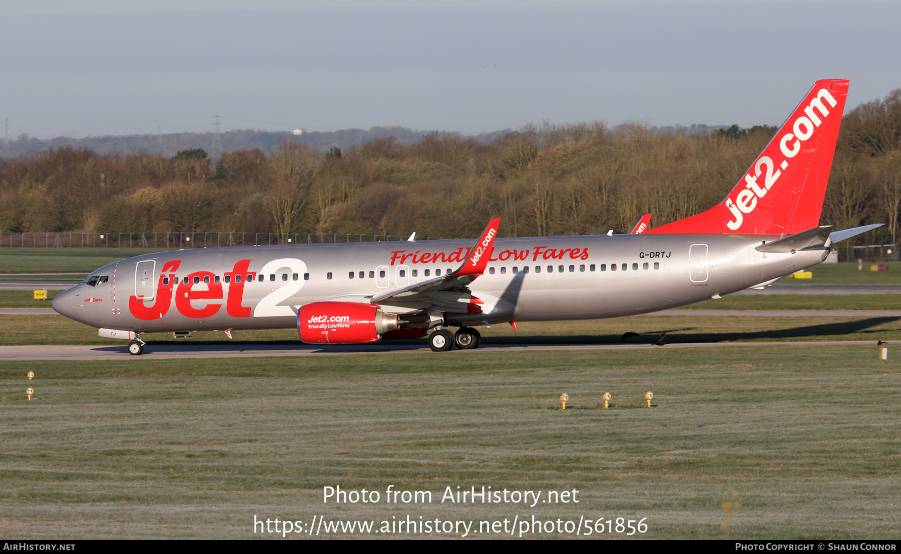 Aircraft Photo of G-DRTJ | Boeing 737-86N | Jet2 | AirHistory.net #561856