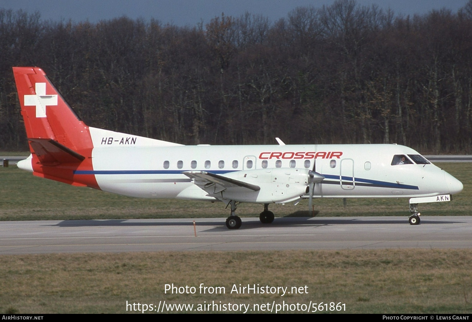 Aircraft Photo of HB-AKN | Saab 340B | Crossair | AirHistory.net #561861