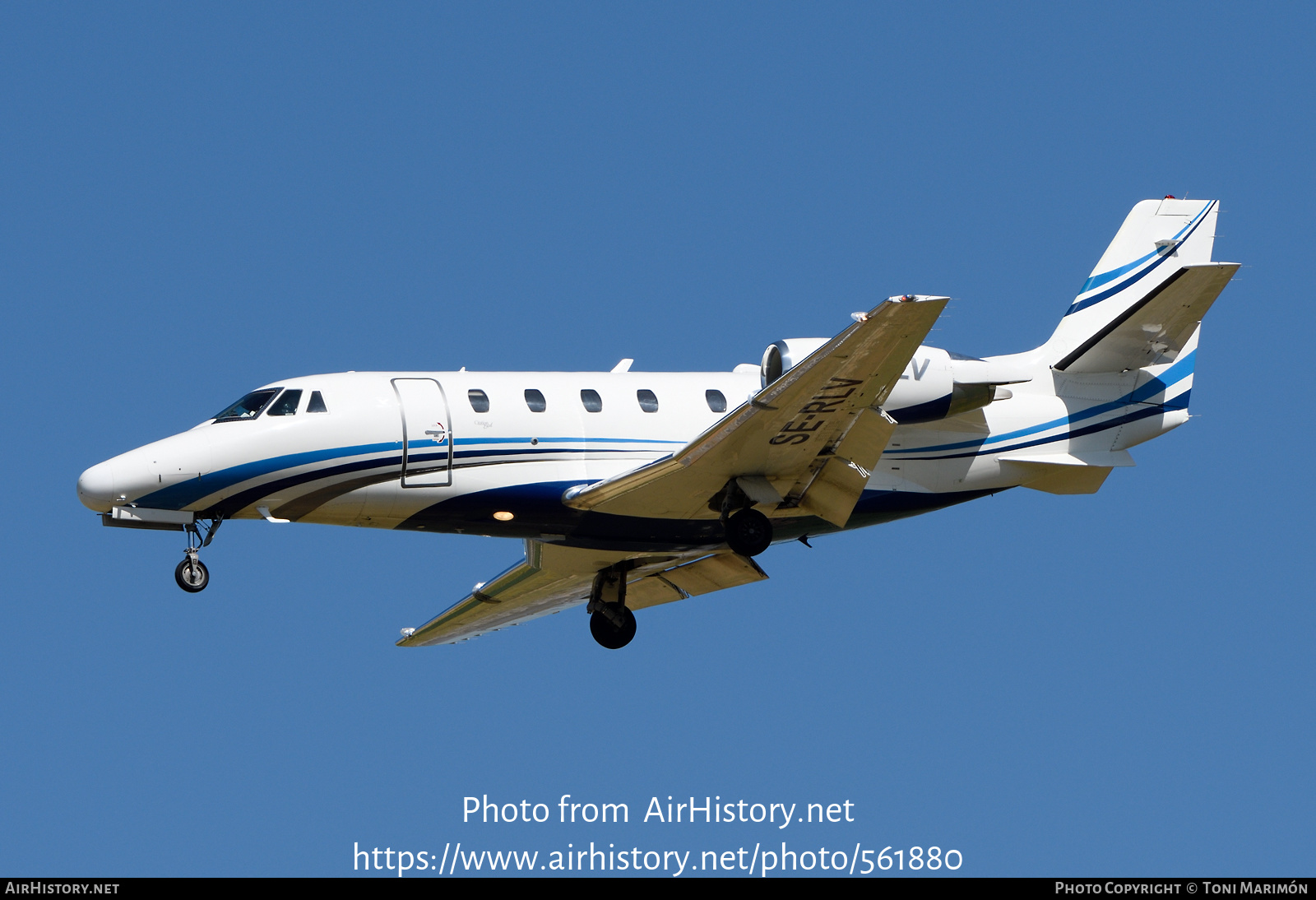 Aircraft Photo of SE-RLV | Cessna 560XL Citation Excel | AirHistory.net #561880