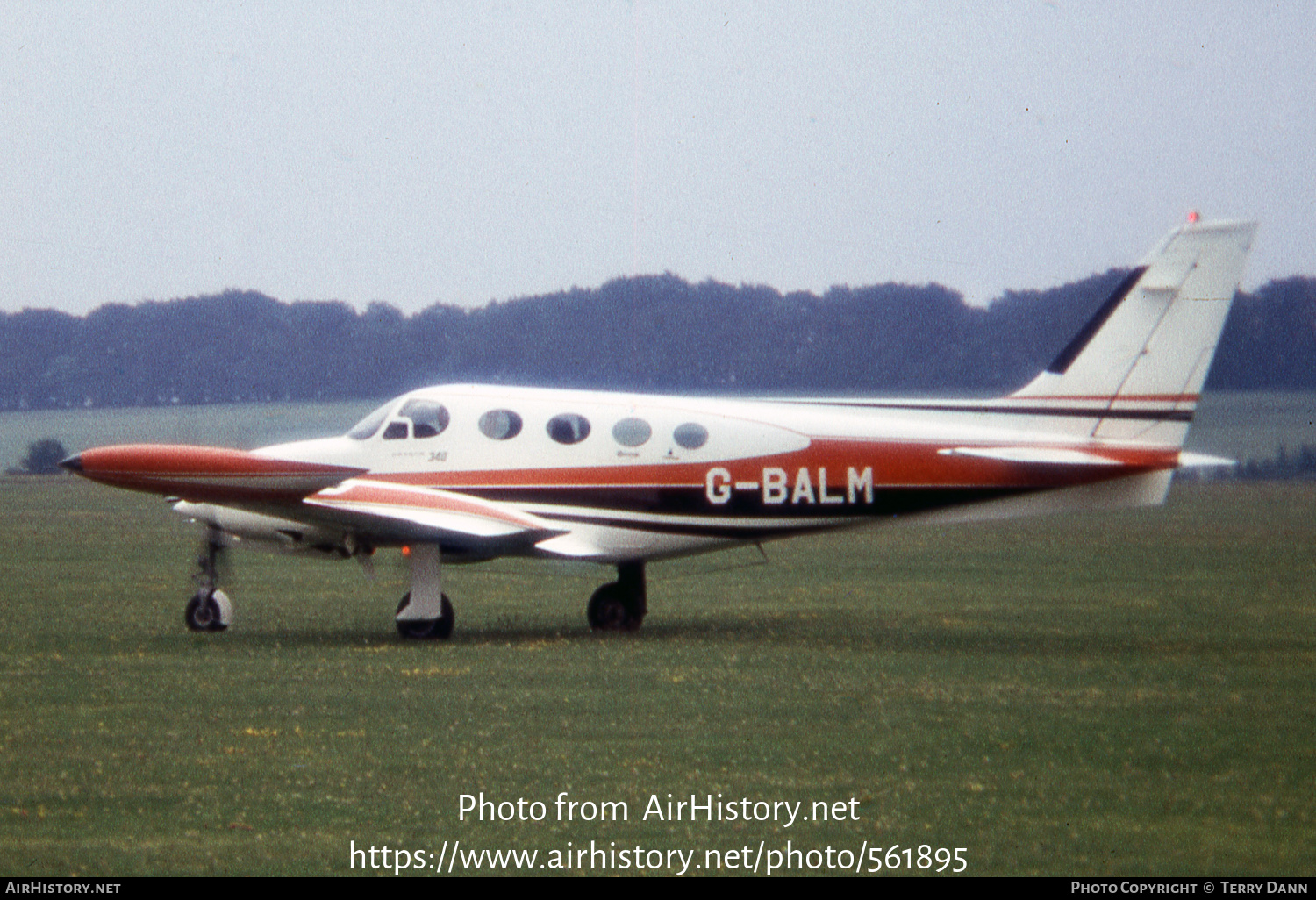 Aircraft Photo of G-BALM | Cessna 340 | AirHistory.net #561895