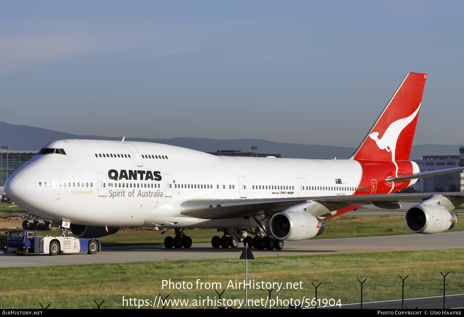 Aircraft Photo Of VH-OJB | Boeing 747-438 | Qantas | AirHistory.net #561904