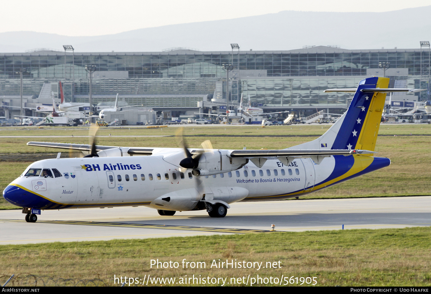 Aircraft Photo of E7-AAE | ATR ATR-72-212 | B & H Airlines | AirHistory.net #561905