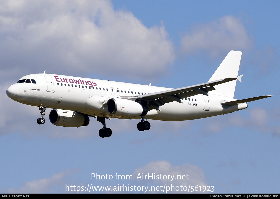 Aircraft Photo of 9H-AMM | Airbus A320-232 | Eurowings | AirHistory.net #561923