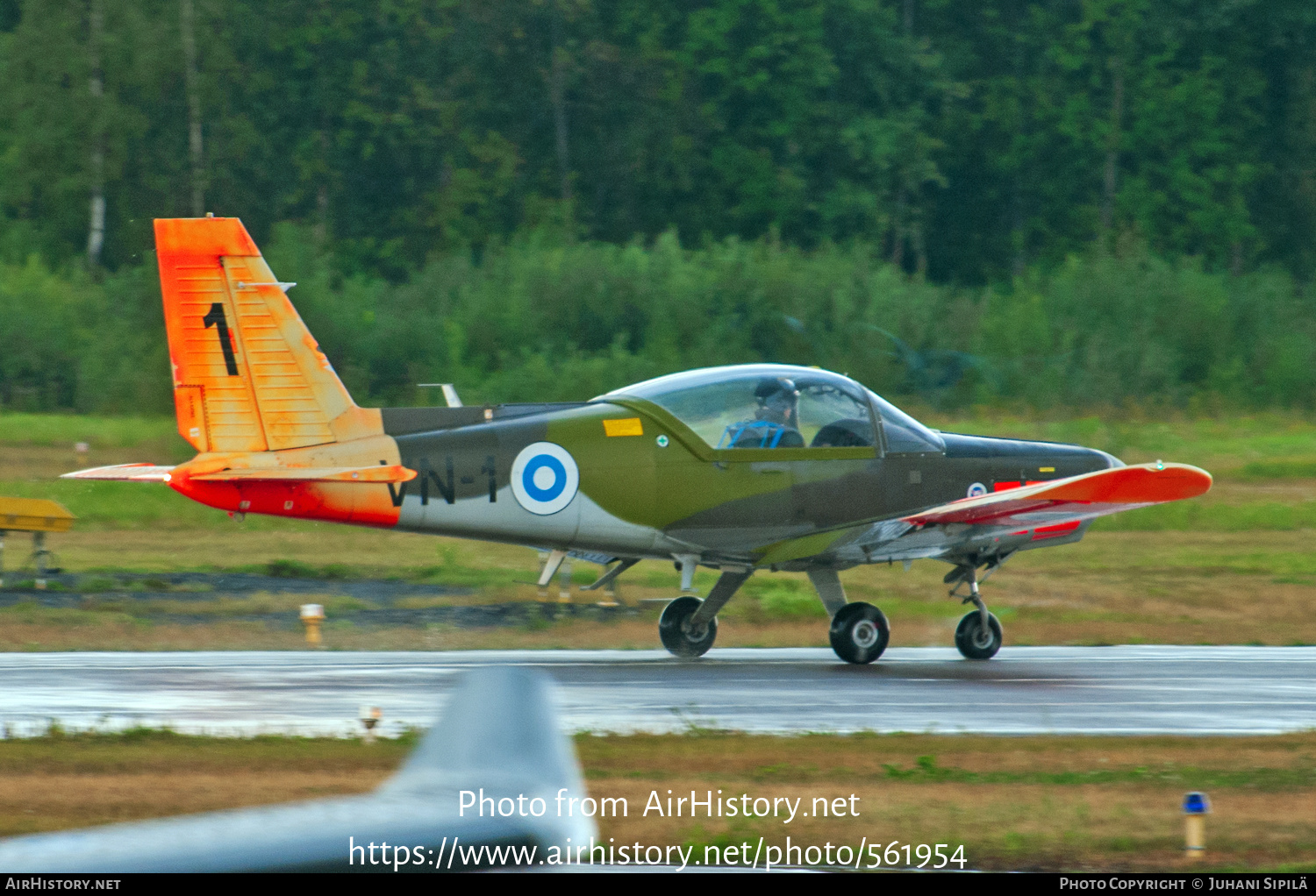 Aircraft Photo of VN-1 | Valmet L-70 Vinka | Finland - Air Force | AirHistory.net #561954